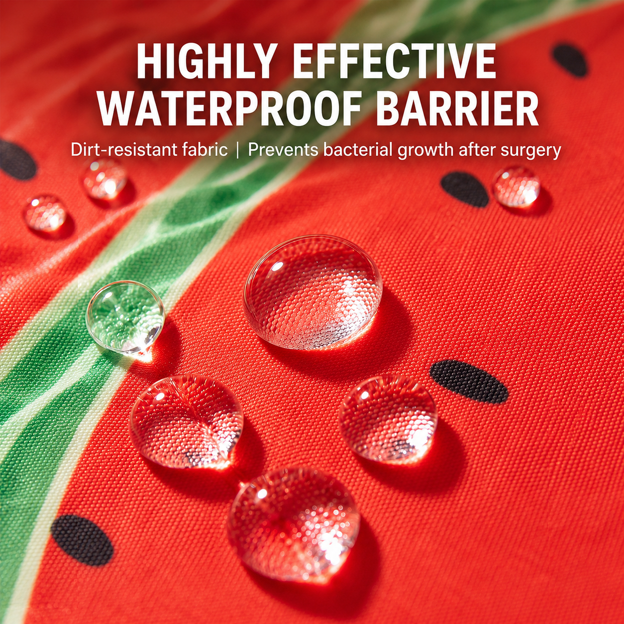 HipiDogs Watermelon Recovery Collar