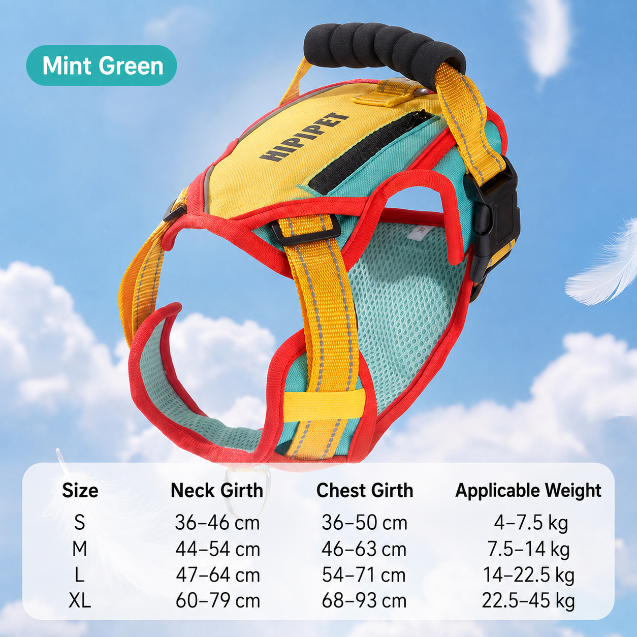 Adjustable No-Pull Dog Harness with Leash for Daily Walking