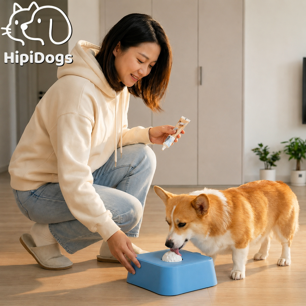 Interactive Dog Lick Mat Bowl for Treats & Slow Feeding