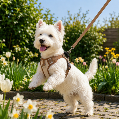 HipiDogs Adjustable No-Pull Dog Harness | Breathable Soft Walking Vest