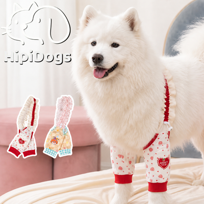 HipiDogs Dog Knee Brace | Adjustable Joint Support for Medium & Large Dogs