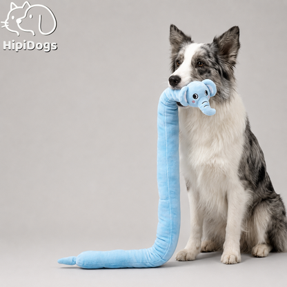 Cute Elephant Plush Pet Neck Pillow for Dogs & Cats – Soft U-Shaped Resting Cushion