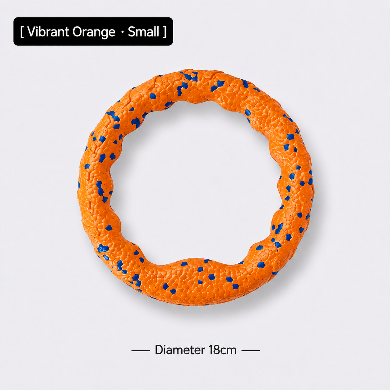 Floating Ring Dog Toy – Textured Fetch & Tug Toy for Outdoor and Water Play