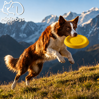 Durable Flying Disc Dog Toy for Outdoor Fetch & Training