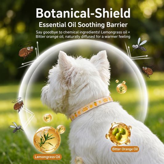 HipiDogs Waterproof Insect-Repellent Dog Collar | Adjustable Fruit Print Collar