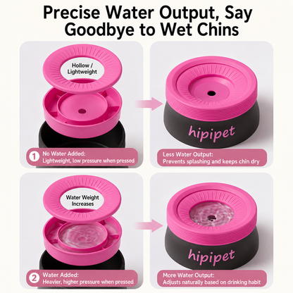 Floating Anti-Splash Water Bowl for Dogs & Cats