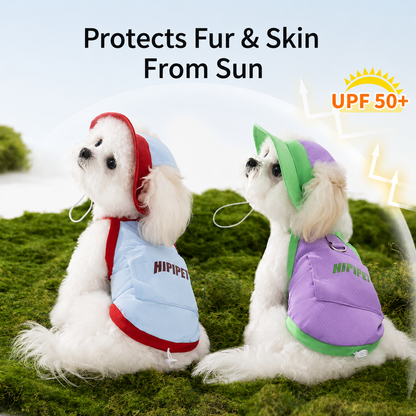 UPF 50+ Sun Protection Dog Hoodie