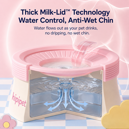 No-Spill Floating Cat Water Bowl