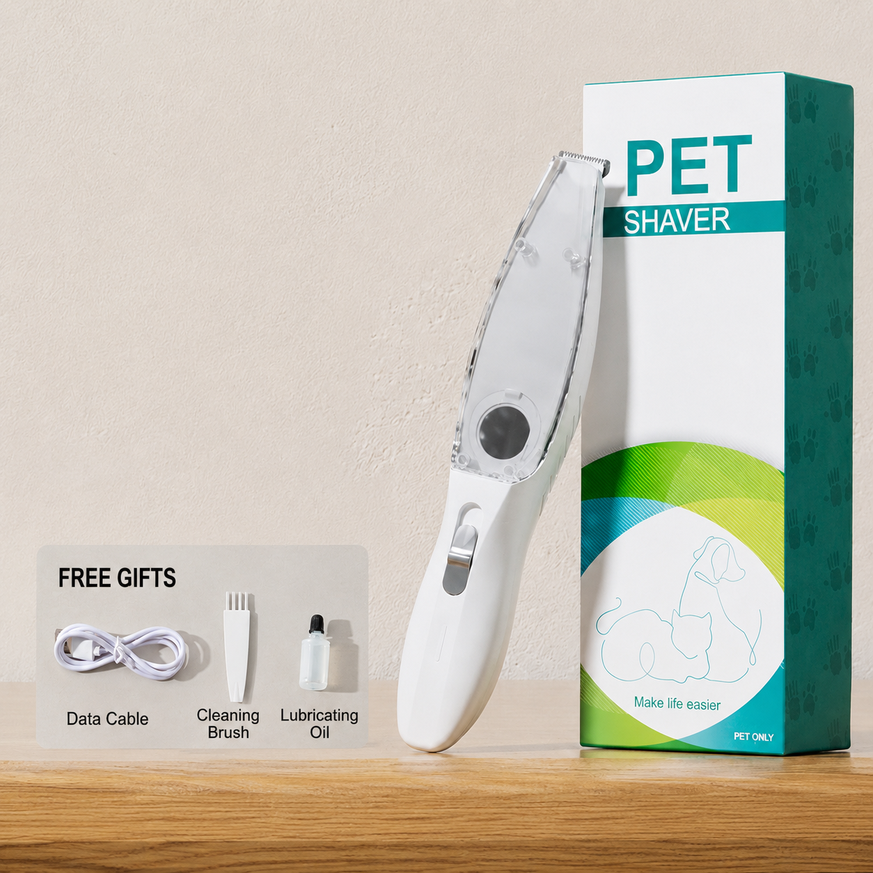 HipiDogs Electric Pet Nail Grinder with Hair Vacuum