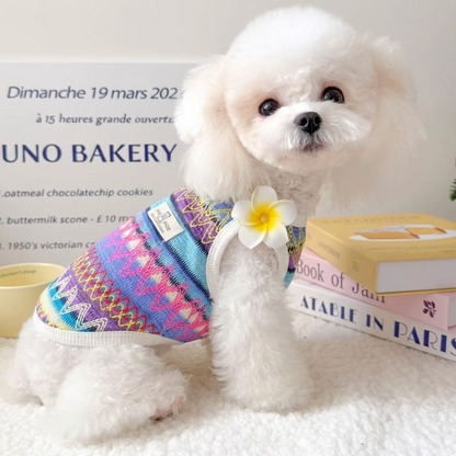 HipiDogs Rainbow Pattern Dog Vest——Suitable for cats and dogs