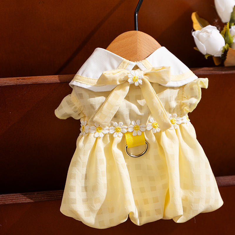 Cute Duck Cat Dress – Soft Summer Outfit