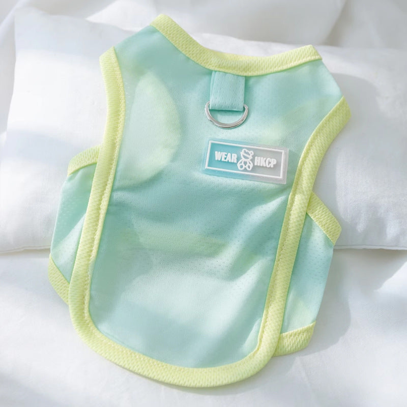 Breathable Cat Harness Vest – Lightweight Summer Fit with Leash Ring