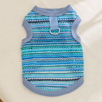 Colorful Striped Cat Harness