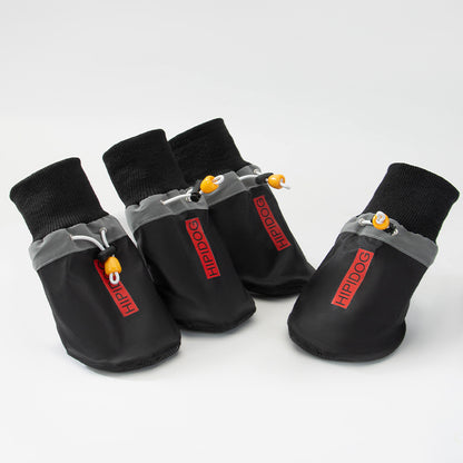 Waterproof Dog Boots Set | Anti-Slip Dog Shoes for Rain, Snow & Outdoor Walking | HipiDogs Pet Paw Protector
