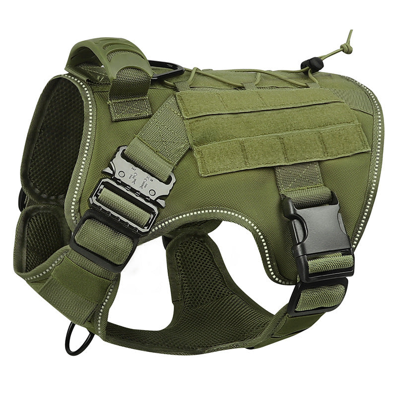 Tactical Dog Harness with Handle - Adjustable No Pull Military Style Vest for Medium and Large Dogs - product photo 2