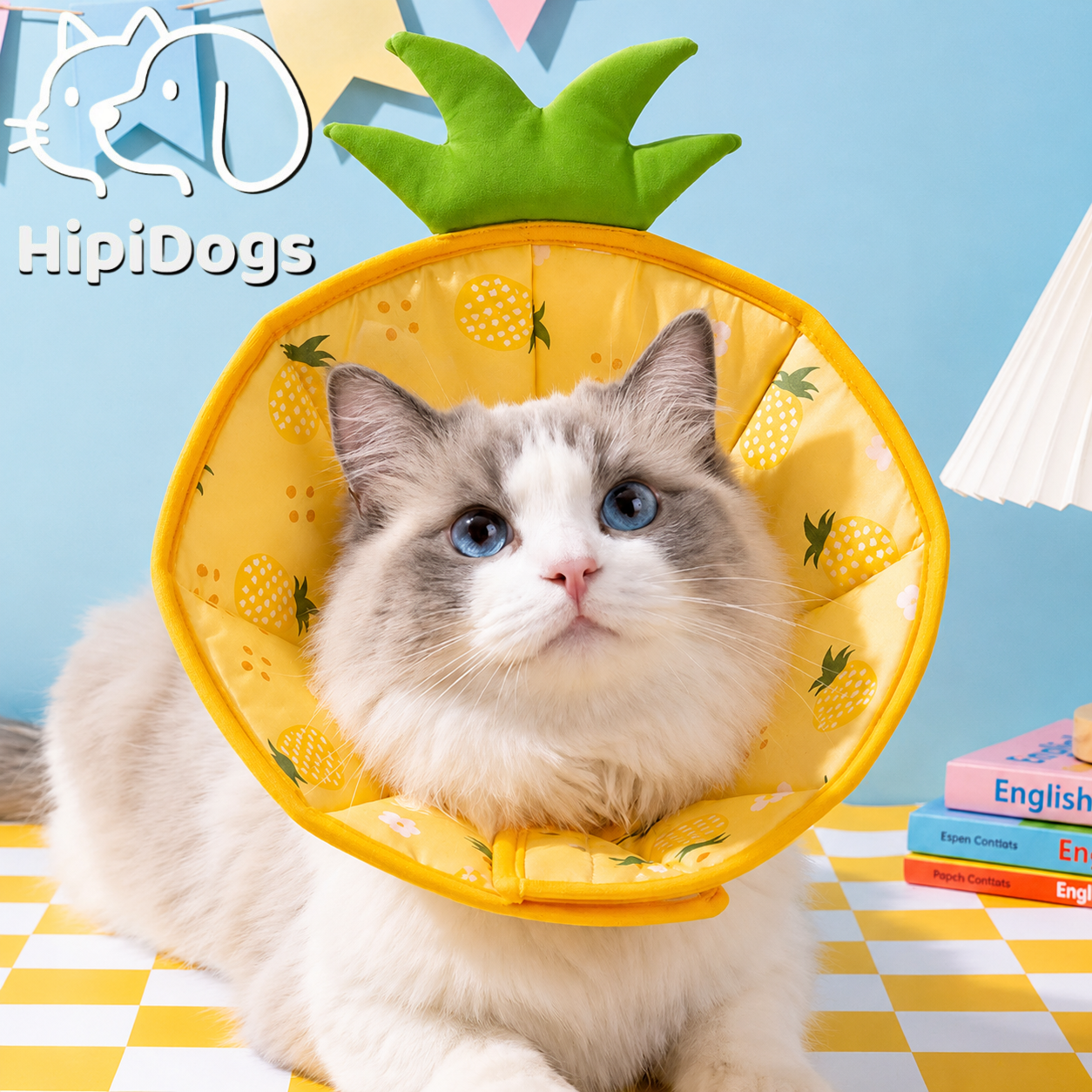 HipiDogs Soft Recovery Collar | Lightweight Protective E-Collar for Cats & Small Dogs