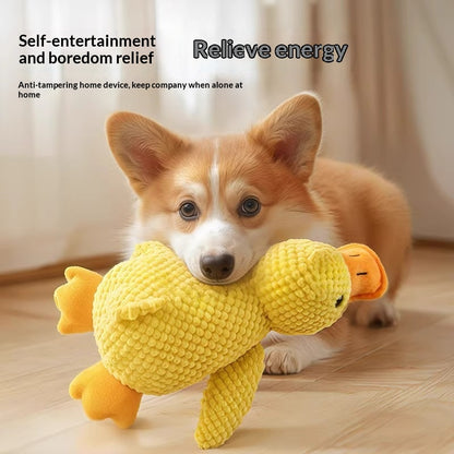 Interactive Duck Quack Sound Dog Toy