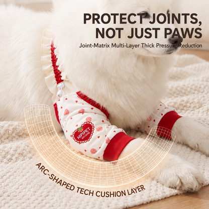 HipiDogs Dog Knee Brace | Adjustable Joint Support for Medium & Large Dogs