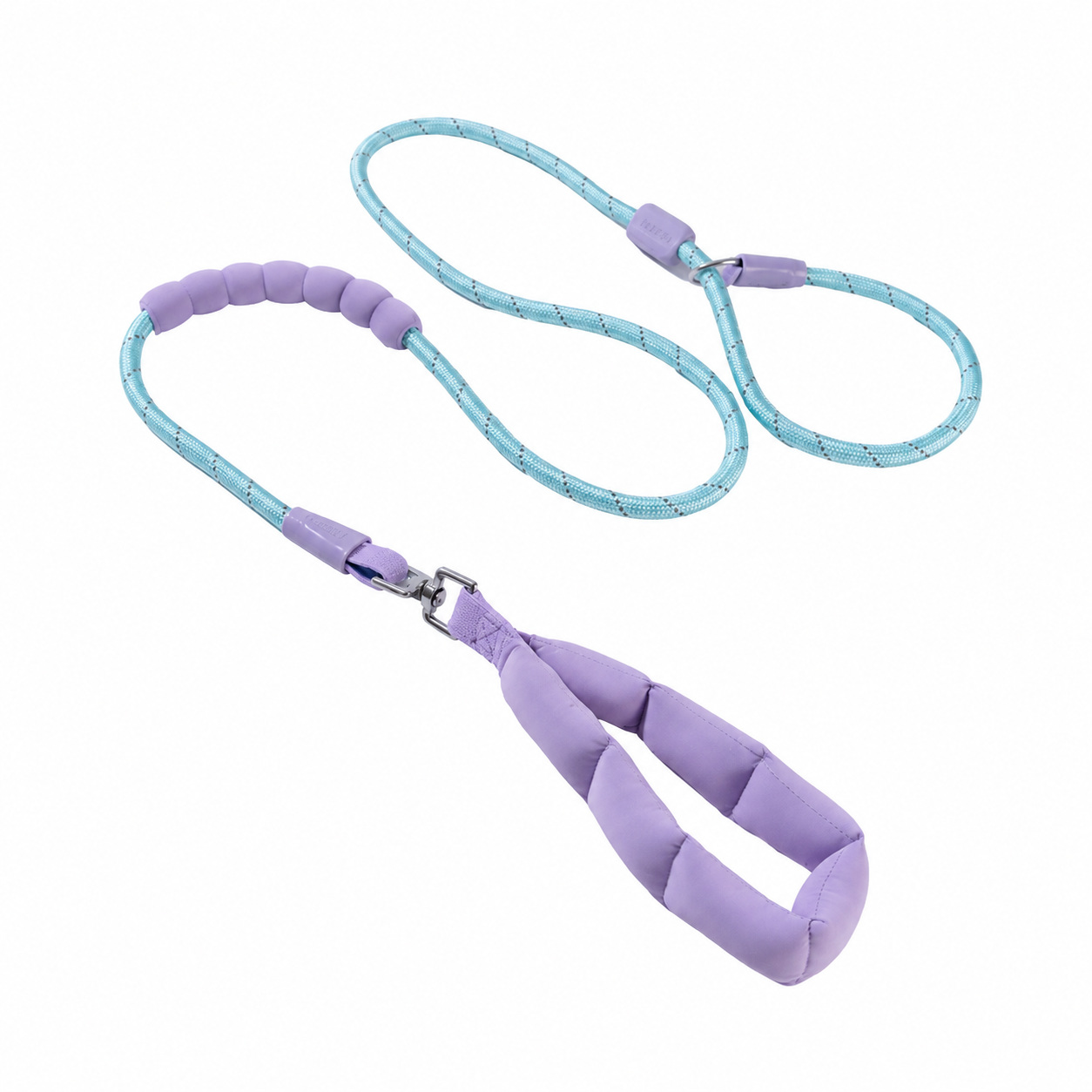 Heavy-Duty Reflective Dog Leash with Shock-Absorbing Handle