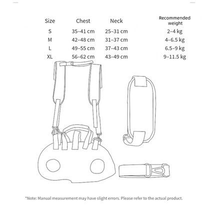 Breathable Front-Facing Pet Carrier Backpack for Cats & Small Dogs