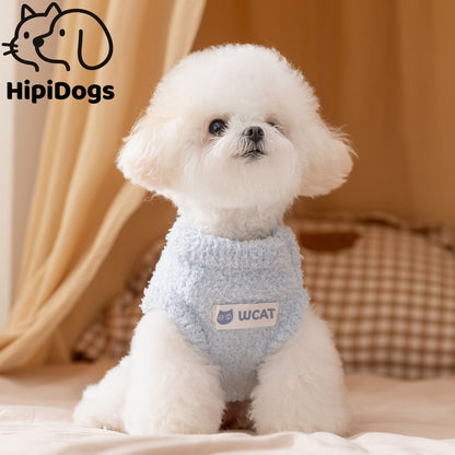 Soft Fleece Dog Vest for Small Dogs – Warm Lightweight Puppy Sweater, Cozy Winter Pet Clothing